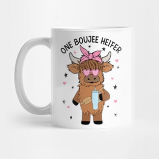 One Boujee Heifer Mug